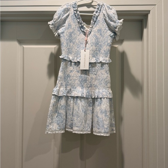 Charming Blue LoveShackFancy Kids Dress - Picture 1 of 5